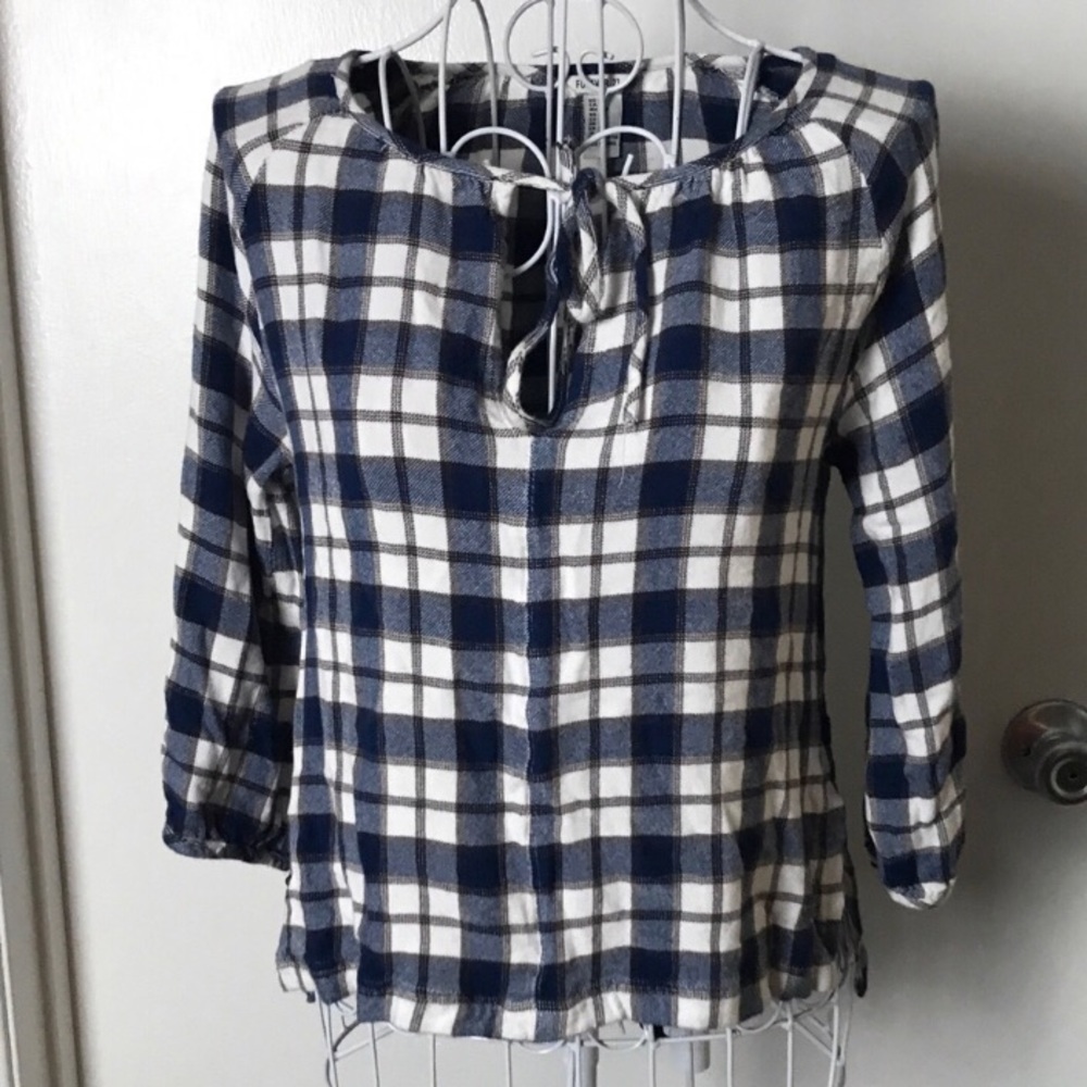 Plaid Top